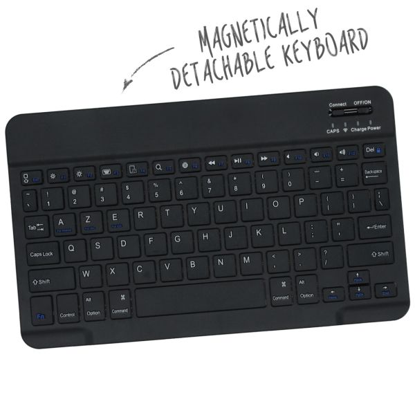 Accezz QWERTZ Bluetooth Keyboard Bookcase iPad (2018/2017) /Air (2013) / Air 2