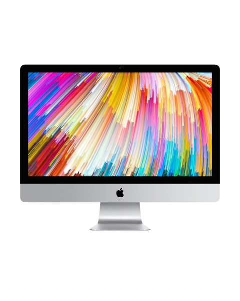 iMac 27-inch | Core i5 3.8 GHz | 512 GB SSD | 8 GB RAM | Zilver (5K, Retina, Mid 2017)
