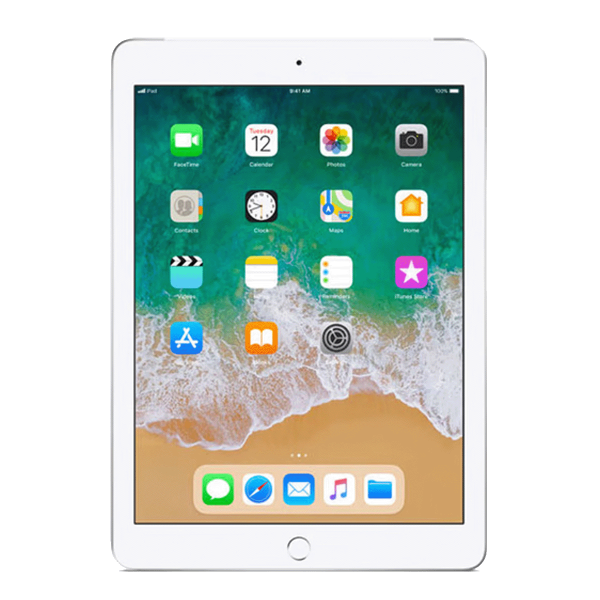 Refurbished iPad 2018 128GB WiFi + 4G Argent