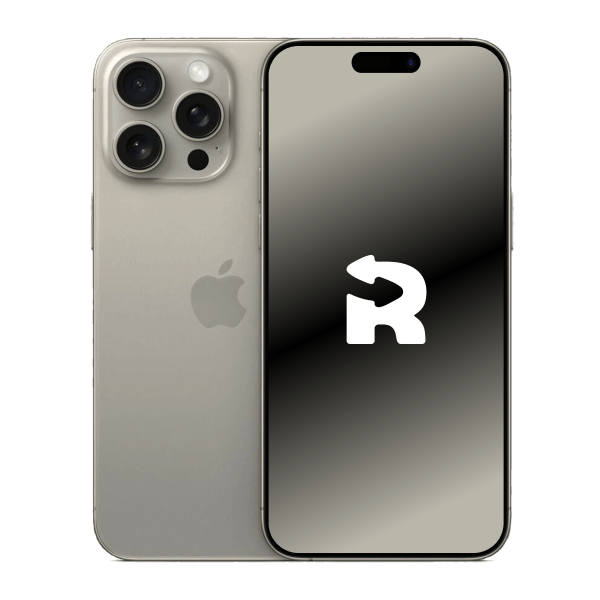 Refurbished iPhone 15 Pro Max 1TB Titane Noir