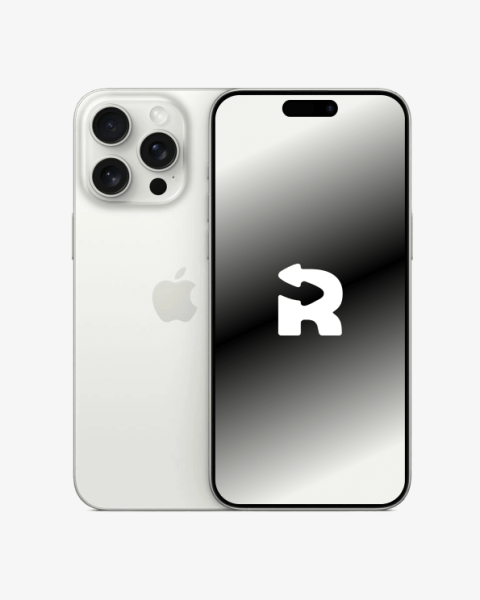 Refurbished iPhone 15 Pro Max 256GB Titane Blanc