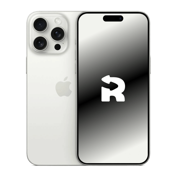 Refurbished iPhone 15 Pro Max 1TB Titane Blanc