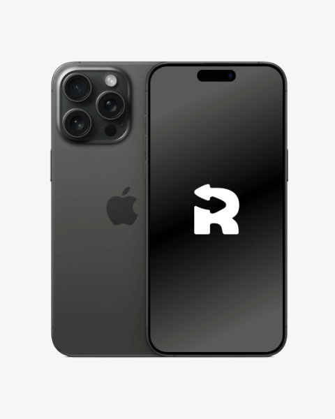 Refurbished iPhone 15 Pro Max 256GB Titane Noir