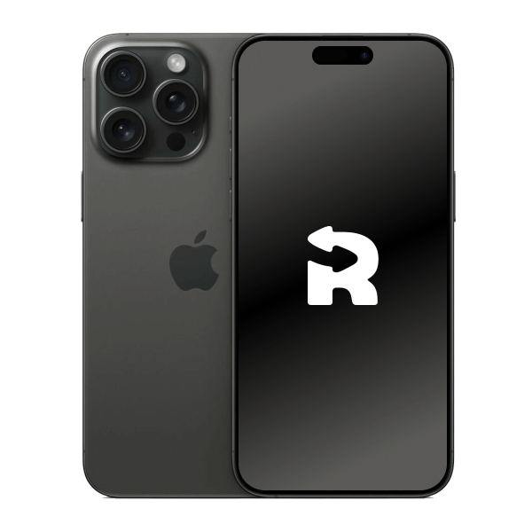 Refurbished iPhone 15 Pro Max 1TB Titane Noir