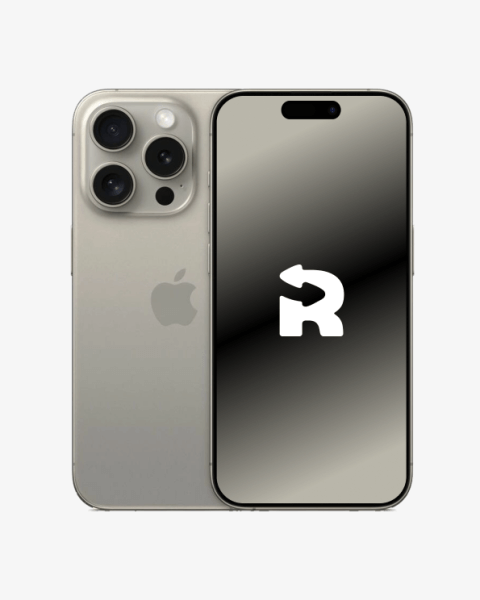 Refurbished iPhone 15 Pro 128GB Titane Naturel