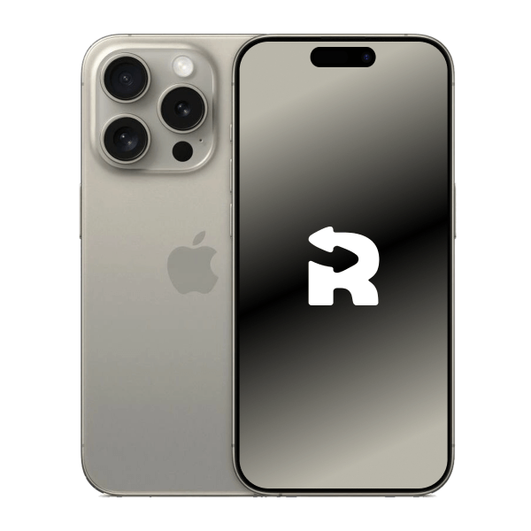 Refurbished iPhone 15 Pro 128GB Titane Blanc