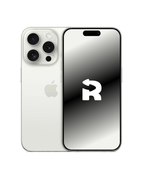 Refurbished iPhone 15 Pro 512GB Titane Blanc