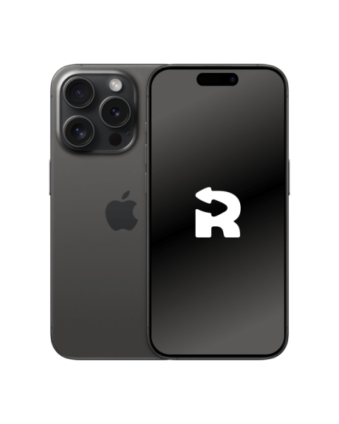Refurbished iPhone 15 Pro 256GB Titane Noir