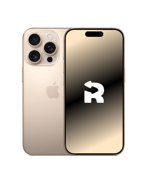 Refurbished iPhone 16 Pro 128GB Titane Desert