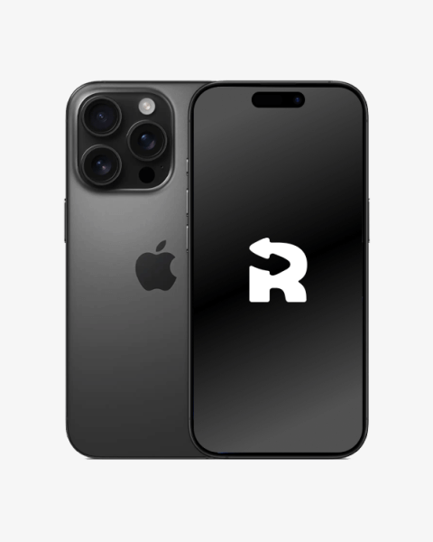 Refurbished iPhone 16 Pro 256GB Titane Noir