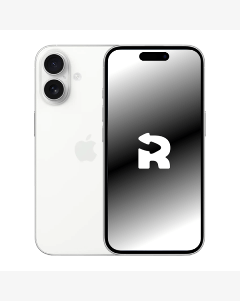 Refurbished iPhone 16 256GB Blanc