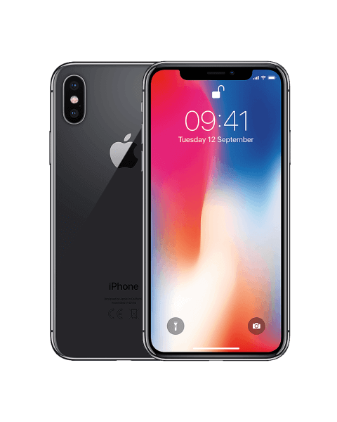 Refurbished iPhone X 256GB Gris sideral