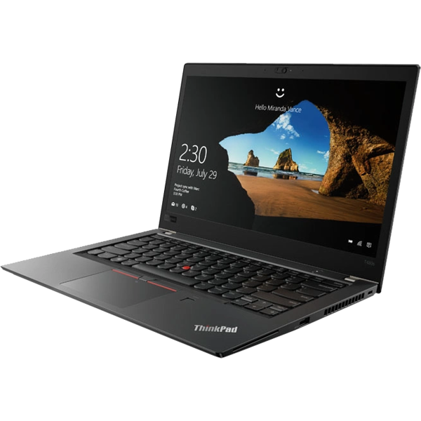 Lenovo ThinkPad T480s | 14 inch FHD | 8 génération i5 | 256GB SSD | 8GB RAM | W10 Pro | QWERTY