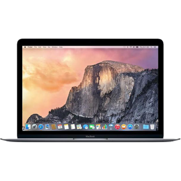 Macbook 12-inch | Core M1 1.2 GHz | 512 GB SSD | 8 GB RAM | Gris sidéral (début 2015) | Qwertz
