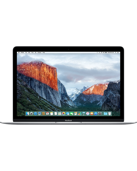 MacBook 12-inch | Core m3 1.1 GHz | 256 GB SSD | 8 GB RAM | Argent (Early 2016) | Qwerty/Azerty/Qwertz
