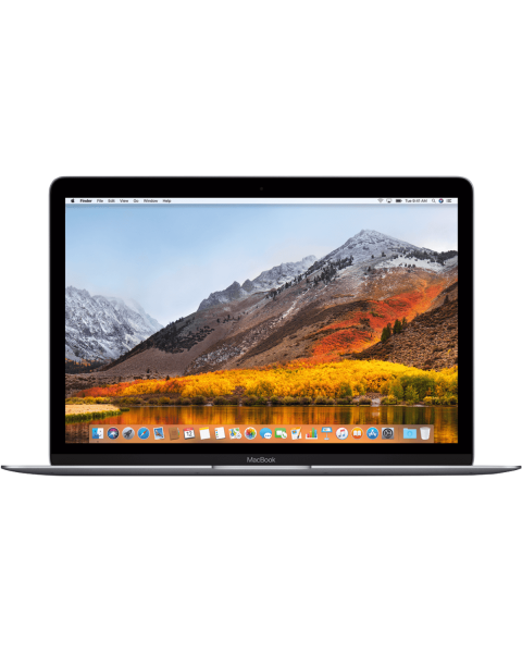 MacBook 12-inch | Core m3 1.2 GHz | 256 GB SSD | 8 GB RAM | Spacegrijs (2017) | Qwerty