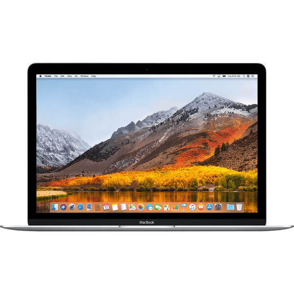 MacBook 12-inch | Core m3 1.2 GHz | 256 GB SSD | 8 GB RAM | Argent (2017) | Qwerty