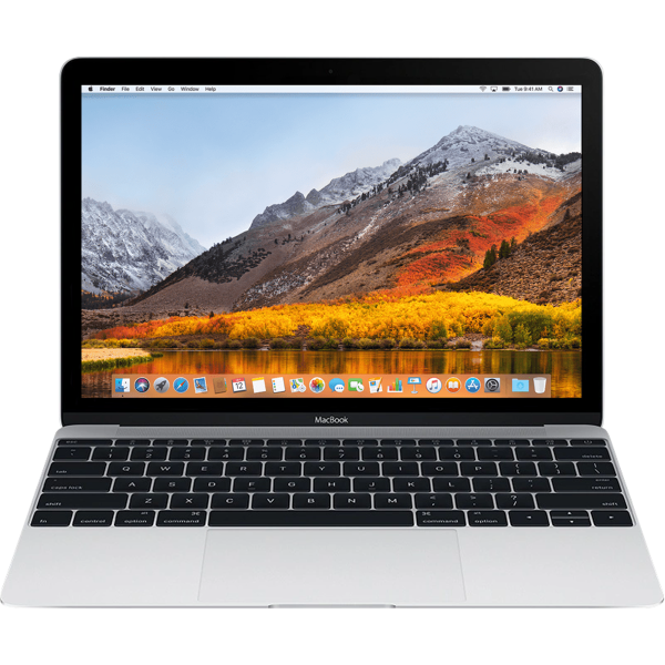 MacBook 12-inch | Core m3 1.2 GHz | 256 GB SSD | 8 GB RAM | Argent (2017) | Qwerty