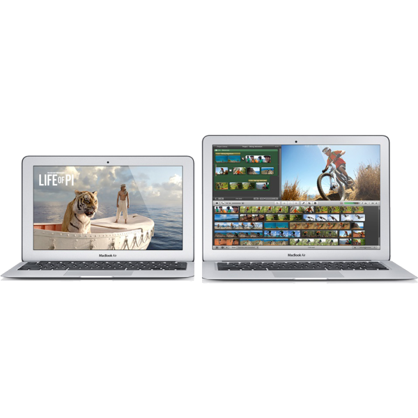 MacBook Air 13-inch | Core i5 1.3 GHz | 128 GB SSD | 4 GB RAM | Argent (Mi 2013) | Qwertz