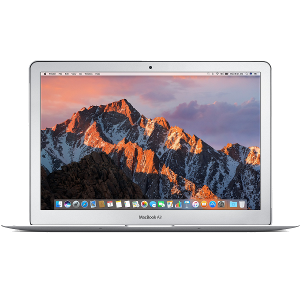 MacBook Air 13-inch | Core i5 1.8 GHz | 128 GB SSD | 8 GB RAM | Argent (2017) | Qwerty/Azerty/Qwertz