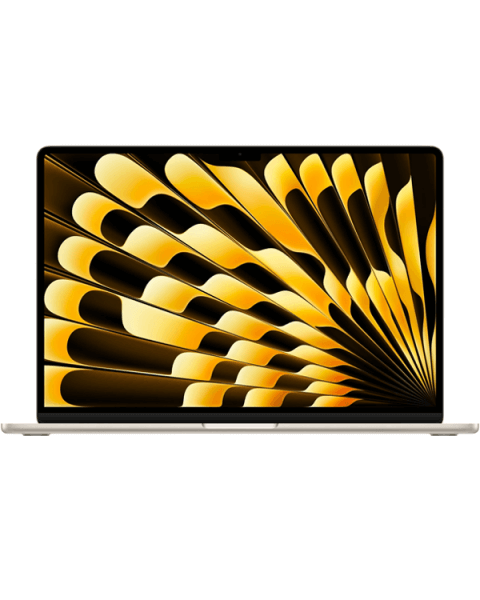 Macbook Air 15-inch | Apple M3 8-core | 256 GB SSD | 8 GB RAM | Lumière Stellaire (2024) | 10-core GPU | Qwerty