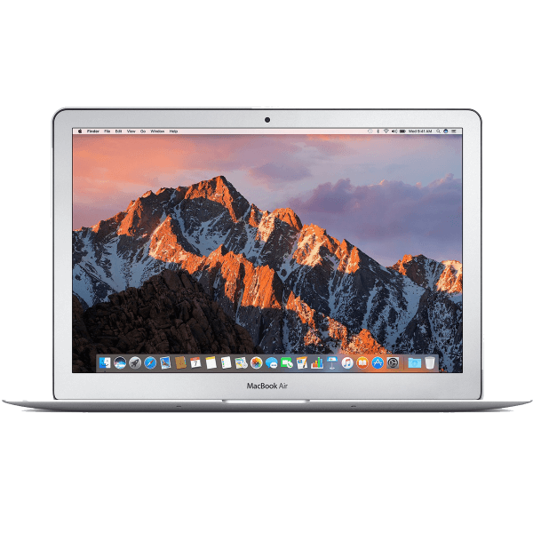 MacBook Air 13-inch | Core i5 1.8 GHz | 128 GB SSD | 8 GB RAM | Argent (2017) | Qwerty