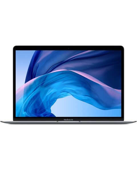 MacBook Air 13-inch | Core i5 1.6 GHz | 128 GB SSD | 8 GB RAM | Spacegrijs (2019) | Retina | Qwerty/Azerty/Qwertz