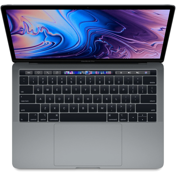 MacBook Pro 13-inch | Touch Bar | Core i5 2,3 GHz | 512 GB SSD | 8 GB RAM | Gris sidéral (2018) | Qwerty