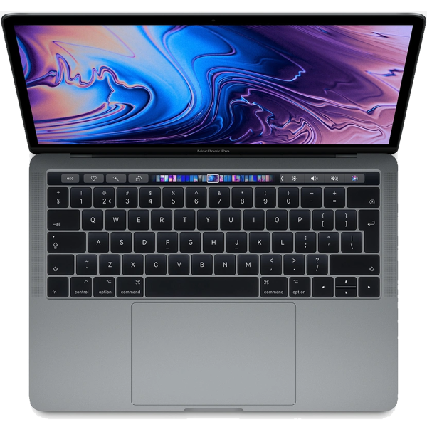 MacBook Pro 13 pouces | Touch Bar | Core i5 2,4 GHz | 256GB SSD | 16GB RAM | Gris sidéral (2019) | Qwerty/Azerty/Qwertz