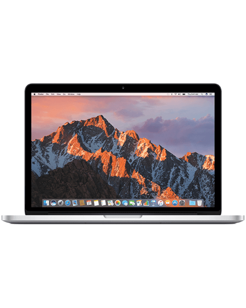 MacBook Pro 13-inch | Core i5 2.9 GHz | 512 GB SSD | 16 GB RAM | Argent (Early 2015) | retina | Qwerty
