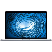 Macbook Pro 15-inch | Core i7 2.5 GHz | 512 GB SSD | 16 GB RAM | Zilver (Mid 2014) | Qwerty