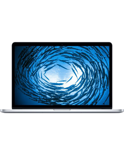 MacBook Pro 15-inch | Core i7 2.2 GHz | 256 GB SSD | 16 GB RAM | Zilver (Mid 2014) | Retina | Qwerty/Azerty/Qwertz