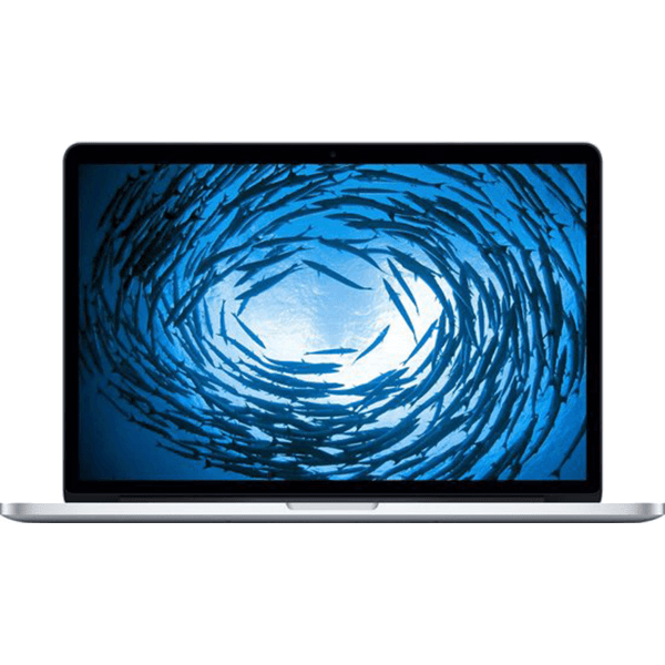 Macbook Pro 15-inch | Core i7 2.5 GHz | 256 GB SSD | 16 GB RAM | Argent (Mi 2014) | Azerty