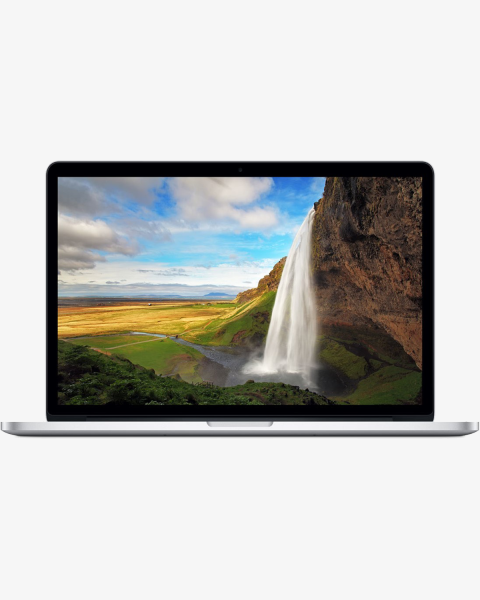 MacBook Pro 15-inch | Core i7 2.2 GHz | 256 GB SSD | 16 GB RAM | Argent (Mid 2015) | Qwerty