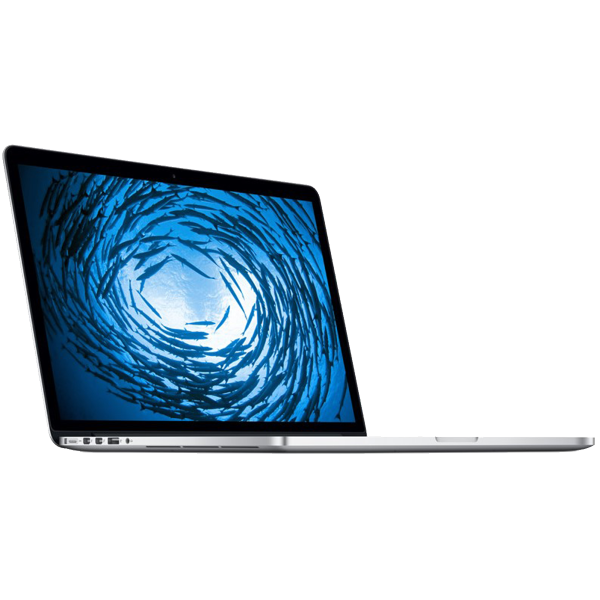 MacBook Pro 15-inch | Core i7 2.2 GHz | 256 GB SSD | 16 GB RAM | Argent (Mid 2015) | Qwerty