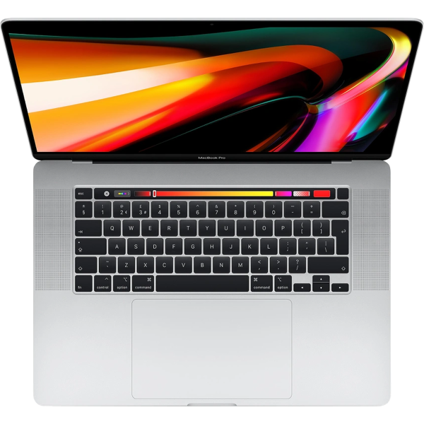 Macbook Pro 16-inch | Touch Bar | Core i7 2.6 GHz | 1 TB SSD | 32 GB RAM | Argent (2019) | Qwerty/Azerty/Qwertz