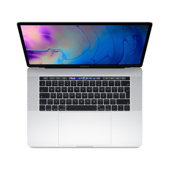 Macbook Pro 15 inch | Touch Bar | Core i9 2.3 GHz | 512GB SSD | 32GB RAM | Argent (2019) | Qwerty/Azerty/Qwertz