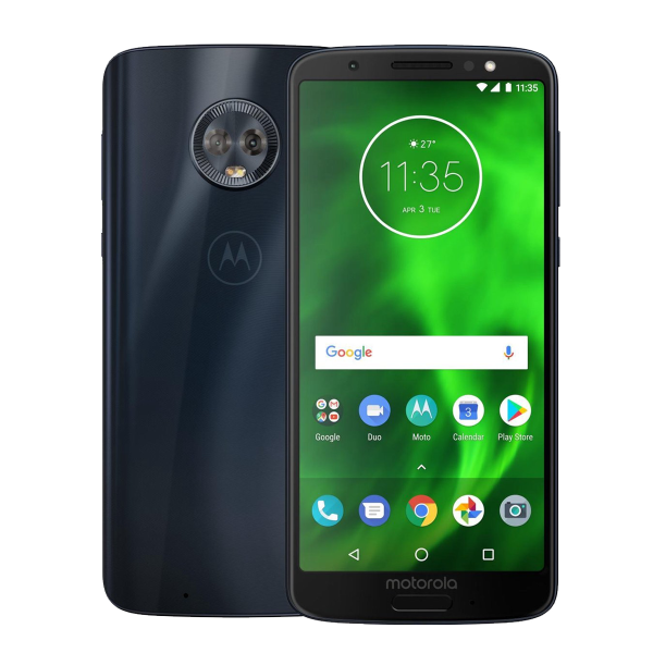 Refurbished Motorola Moto G6 Plus | 64GB | Bleu