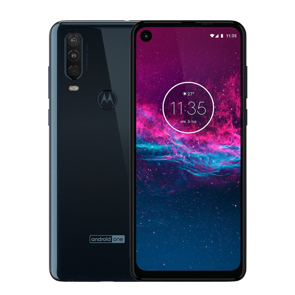 Refurbished Motorola One Action | 128GB | Bleu