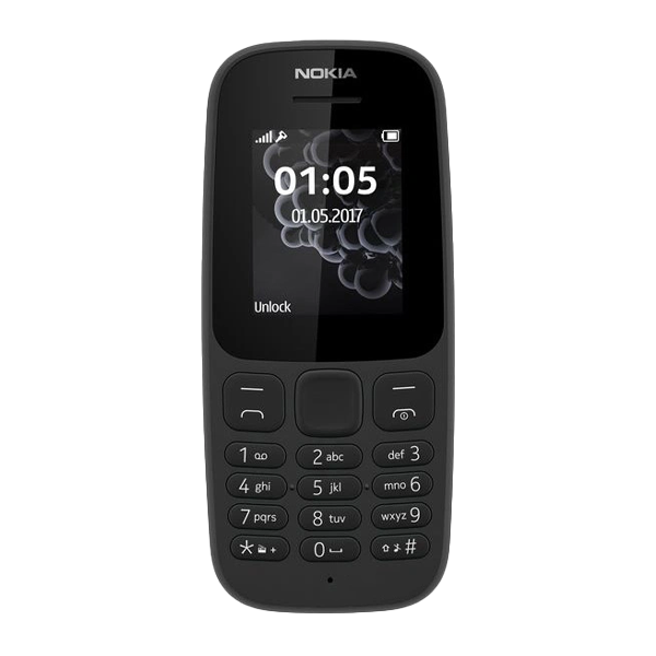 Refurbished Nokia 105 | Noir (2019)