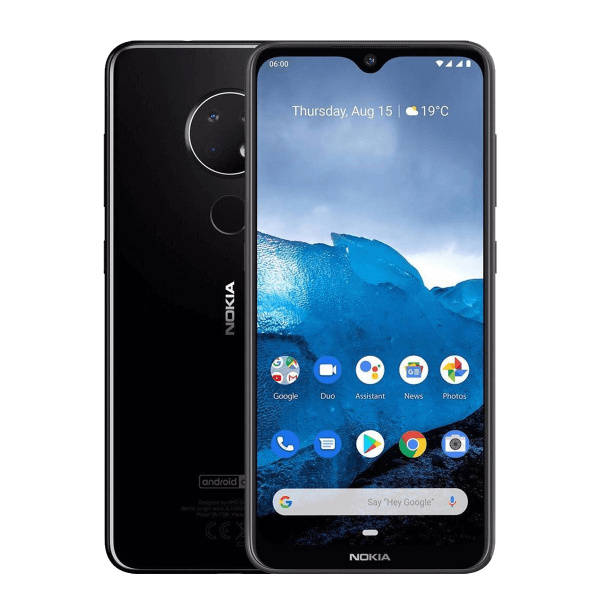 Refurbished Nokia 6.2 | 64GB | Noir | Dual