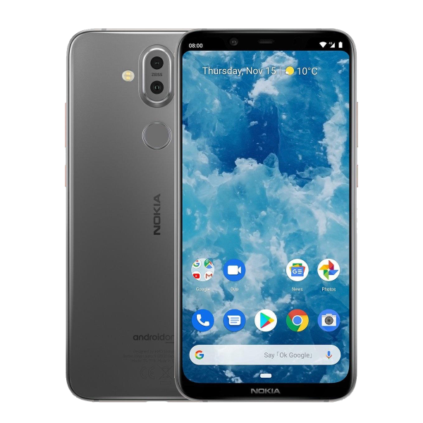 Refurbished Nokia 8.1 | 64GB | Gris