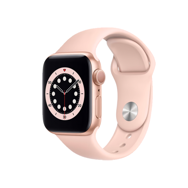 Refurbished Apple Watch Series 6 | 40mm | Aluminium Or | Bracelet Sport Rose | GPS | WiFi