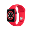 Refurbished Apple Watch Serie 6 | 40mm | Aluminium Rouge | Bracelet Sport Rouge | GPS | WiFi + 4G