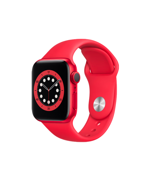Apple Watch Series 6 | 40mm | Aluminium Rouge | Bracelet Sport Rouge | GPS | WiFi