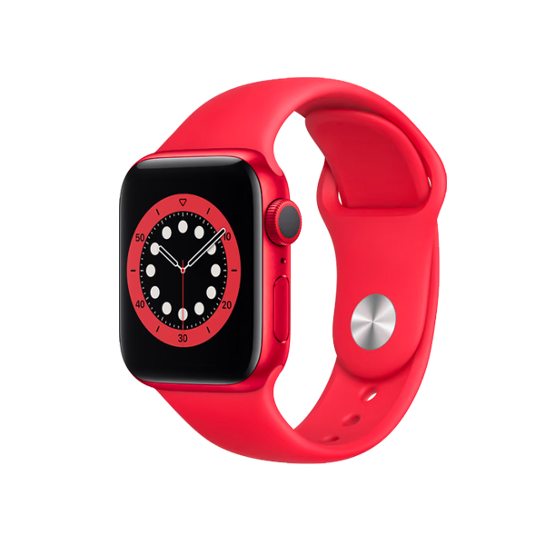 Refurbished Apple Watch Series 6 | 40mm | Aluminium Rouge | Bracelet Sport Rouge | GPS | WiFi