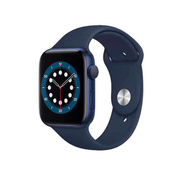 Apple Watch Series 6 | 44mm | Aluminium Bleu | Bracelet Sport Bleu | GPS | WiFi