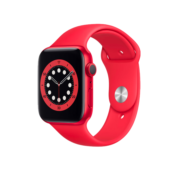 Refurbished Apple Watch series 6 | 44mm |  Aluminium Case Rouge | Rouge bracelet