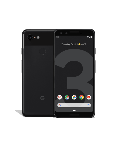 Refurbished Google Pixel 3 64GB noir