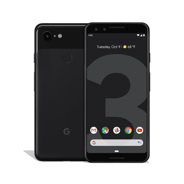 Refurbished Google Pixel 3 | 64GB | Noir